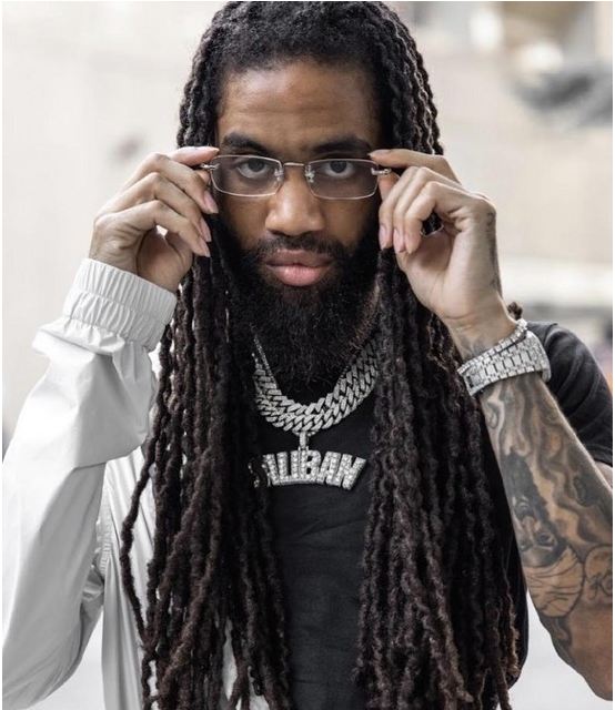 Trevor Wright, aka Taliban Glizzy, in a portrait