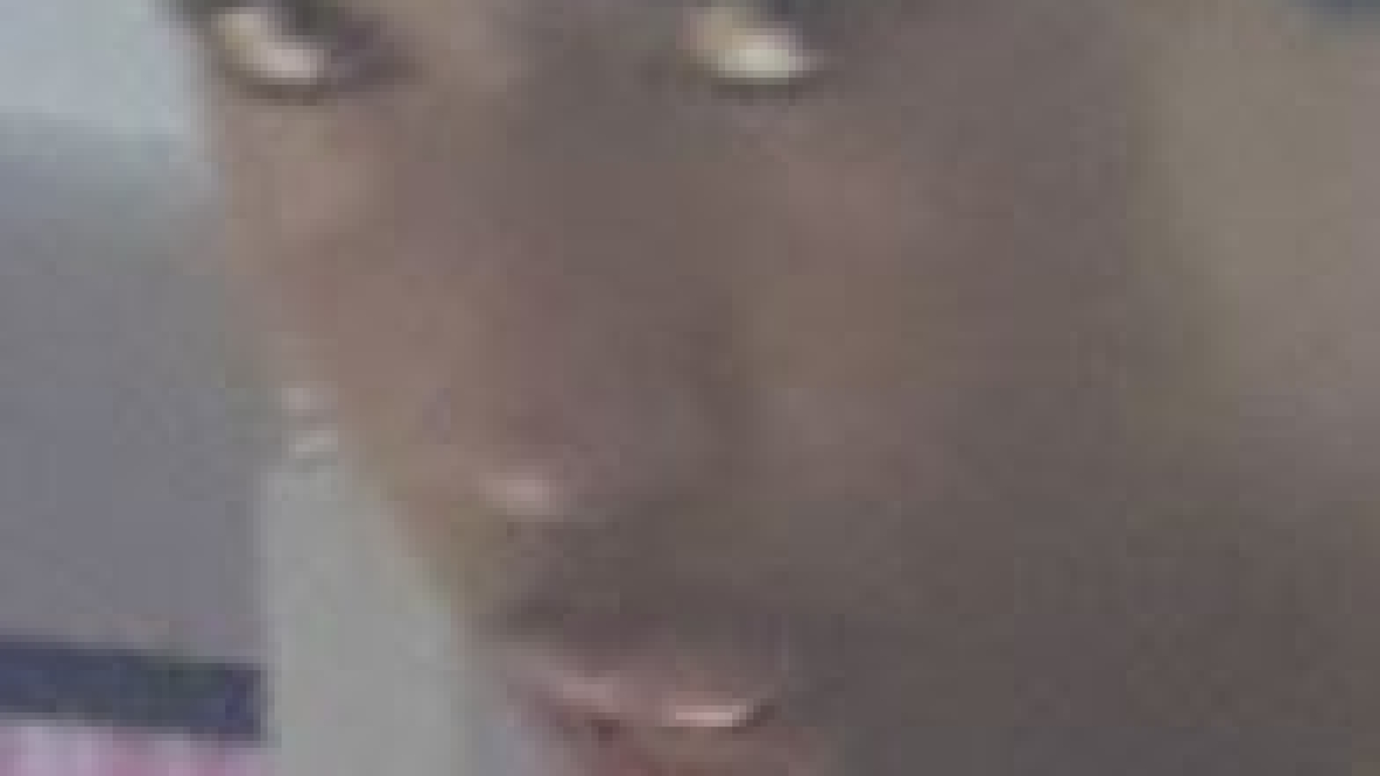 Image of subject looking at camera