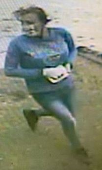 Wanted female robber (second image)