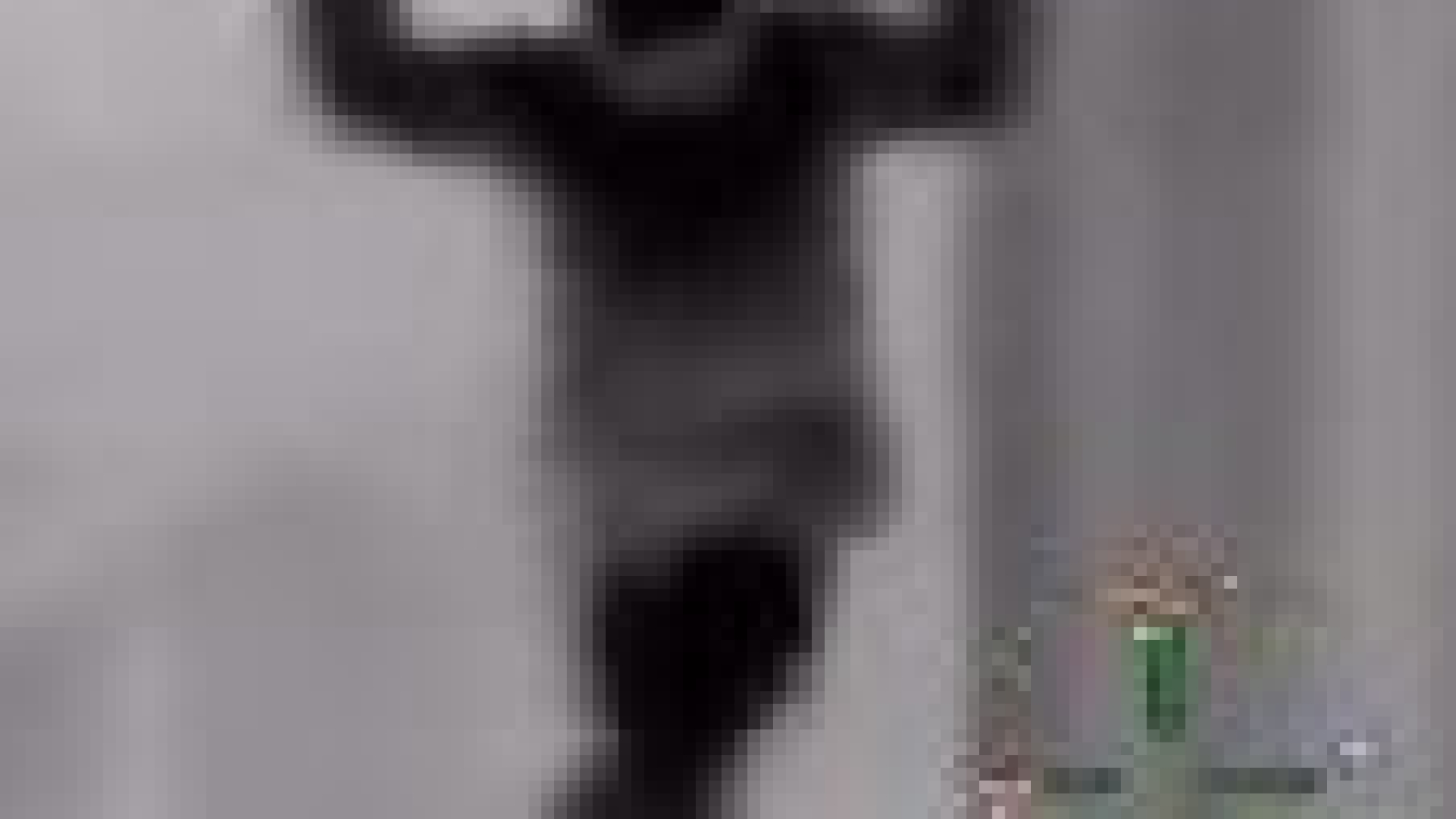 Image of suspect on night vision camera