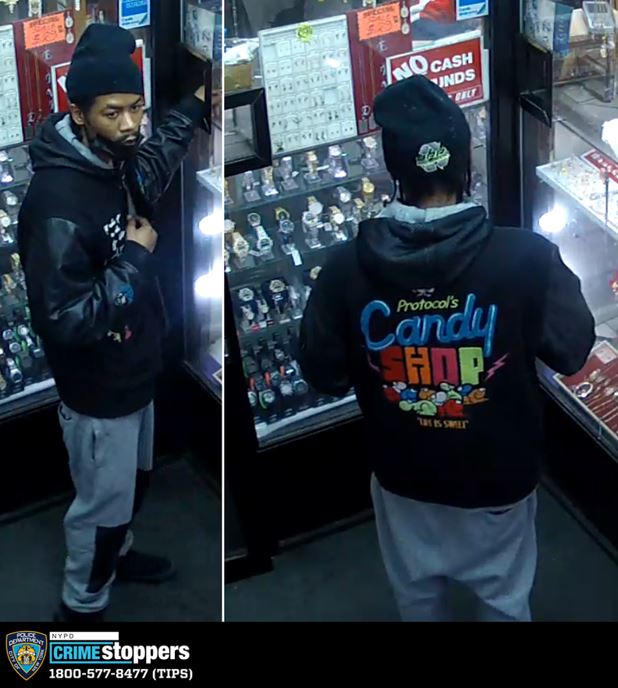 Bronx Jewelry Store Robber